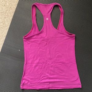 Lululemon razor back tank pink/purple